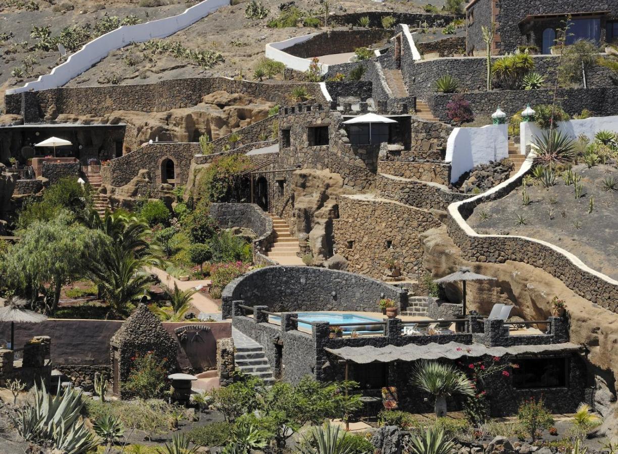 Castillo Lanzarote Villa Sophie - Luxury Villa -Sleep In A Volcanic Cave With Heated Pool Tias Exterior photo