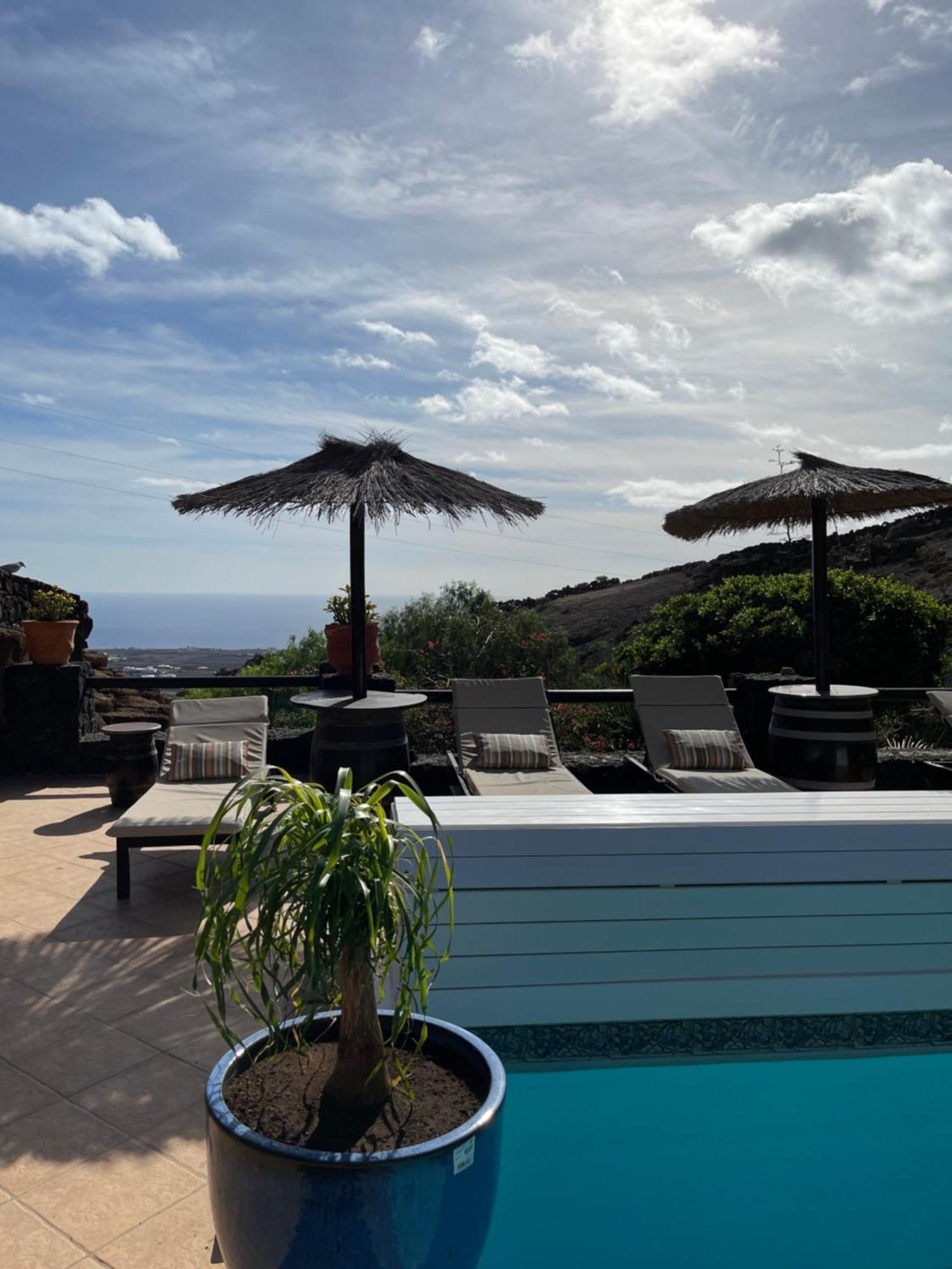 Castillo Lanzarote Villa Sophie - Luxury Villa -Sleep In A Volcanic Cave With Heated Pool Tias Exterior photo