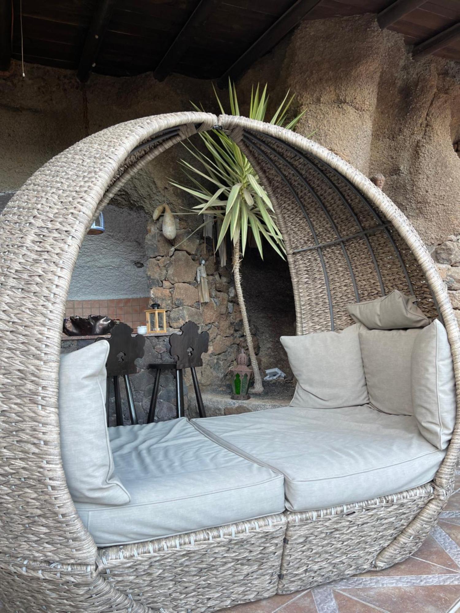 Castillo Lanzarote Villa Sophie - Luxury Villa -Sleep In A Volcanic Cave With Heated Pool Tias Exterior photo