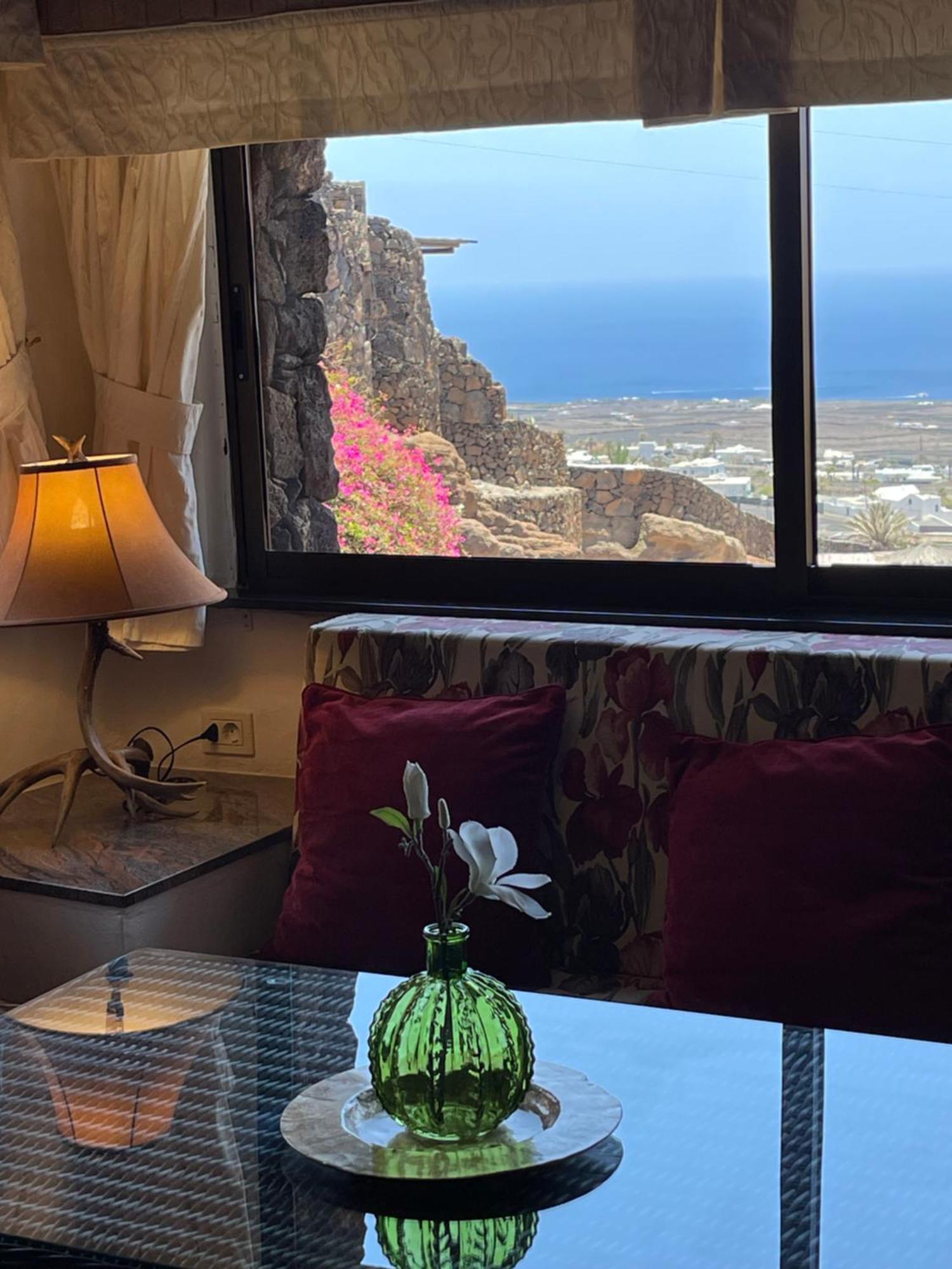 Castillo Lanzarote Villa Sophie - Luxury Villa -Sleep In A Volcanic Cave With Heated Pool Tias Exterior photo